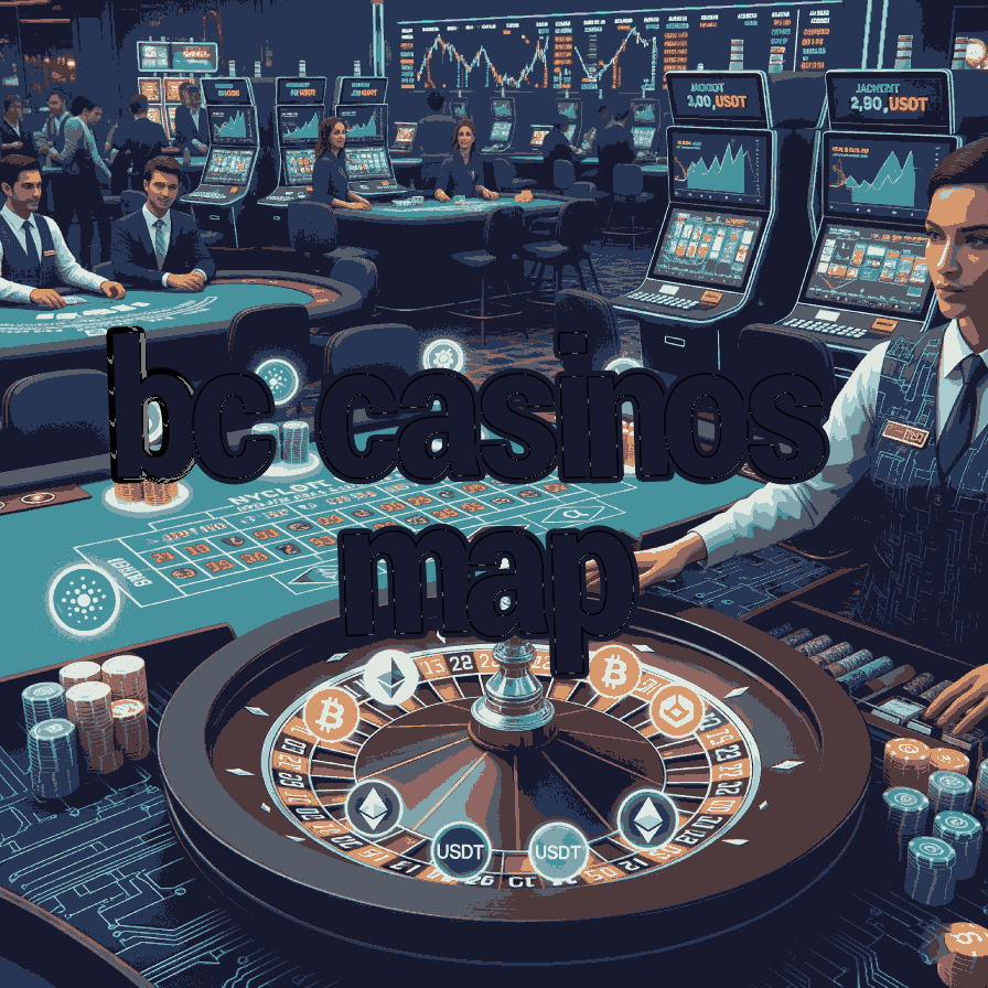 BC Casinos Map - Locate Casinos in BC